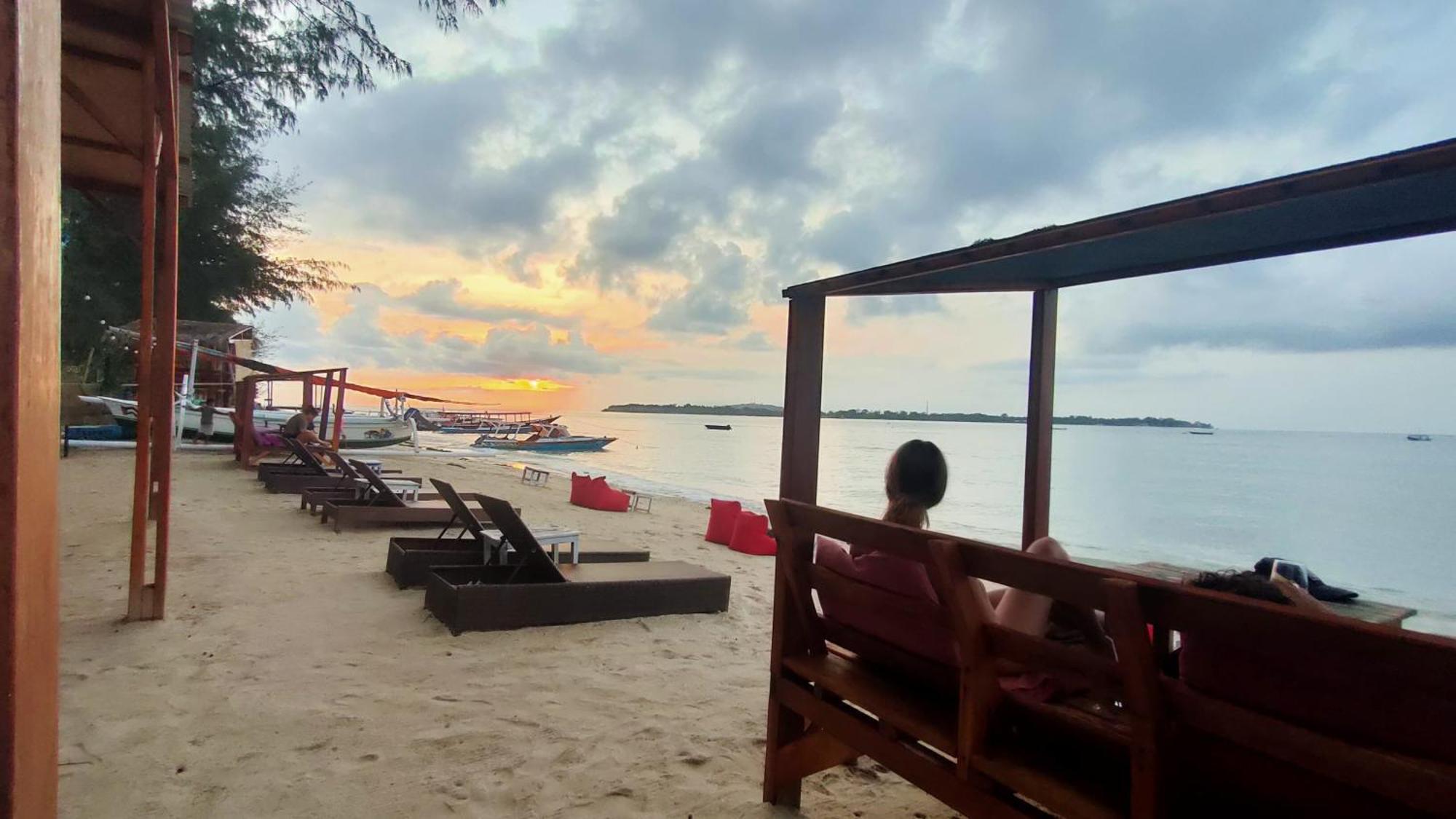 Matahari Bungalow 3 Gili Air Exterior foto